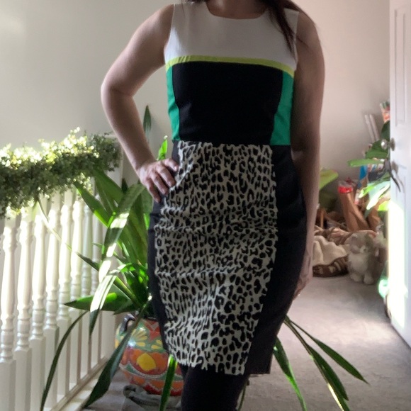 Calvin Klein Color Block Dress - Picture 2 of 3